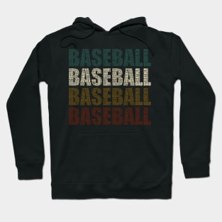 Baseball Dad - Funny Sports Lovers Gift For Papa Hoodie